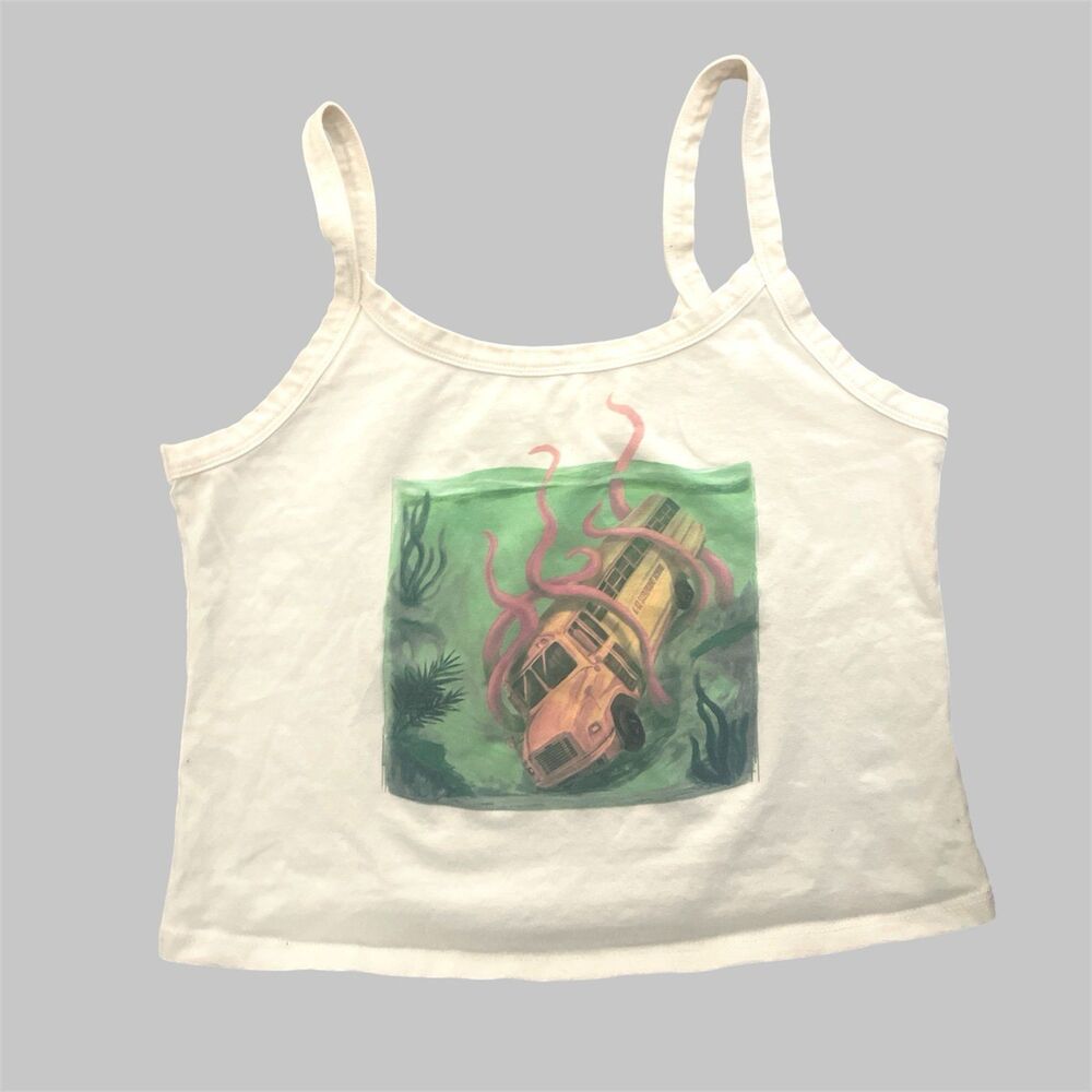 Melanie Martinez The Trilogy Tour Merch Bus cropped tank top Size Large